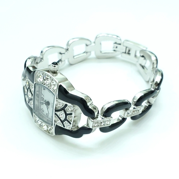 Franz Xavier Art Deco Enamel Watch - Picture 2 of 3